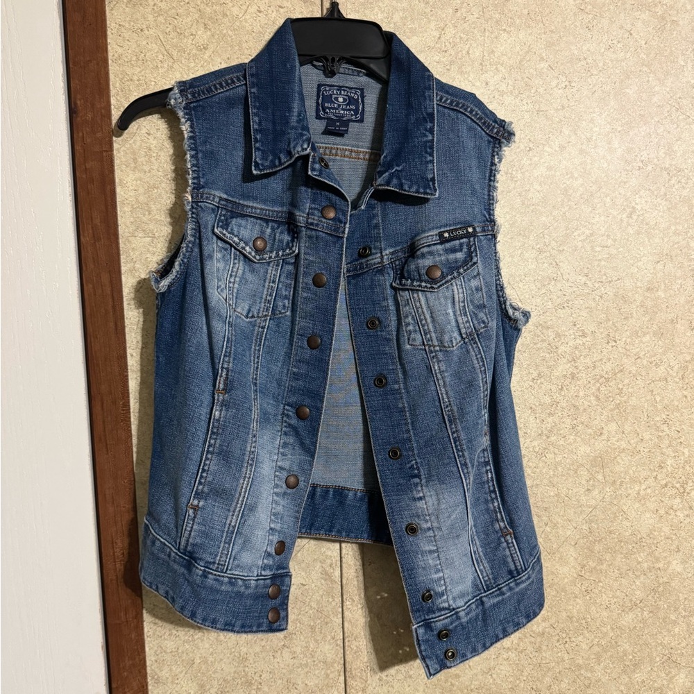 Denim & Co. Sleeveless Denim Vest